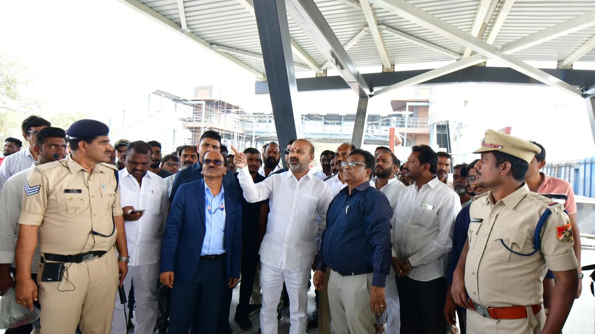 Kothapalli-Manoharabad railway line to be completed by 2027: Bandi Sanjay